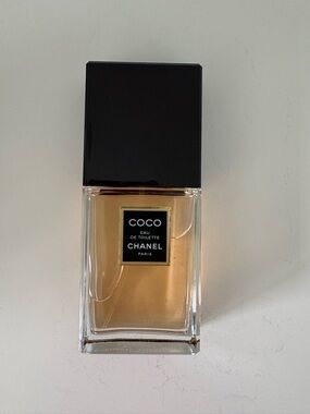 CHANEL Coco Eau de Toilette Amber and Black Bottle